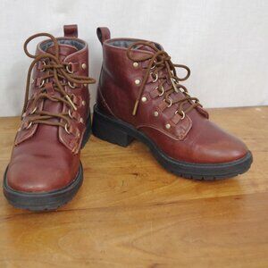 Cole Haan Grand OS Briana Leather ANkle Boots Size 7B